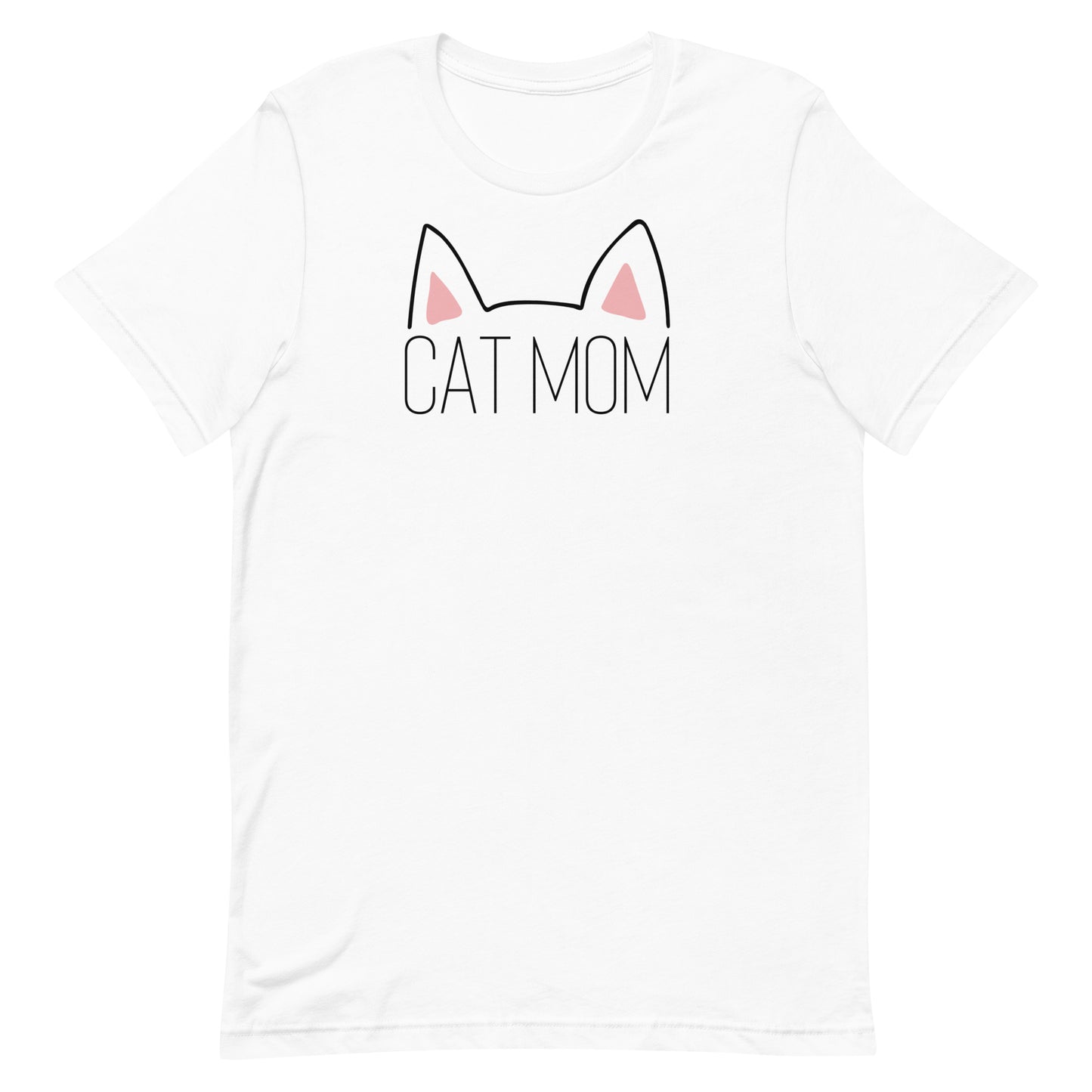 Cat Mom Tee (White)